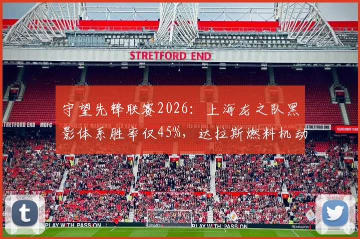 守望先锋联赛2026:上海龙之队黑影体系胜率仅45%,达拉斯燃料机动阵型有望终结连败
